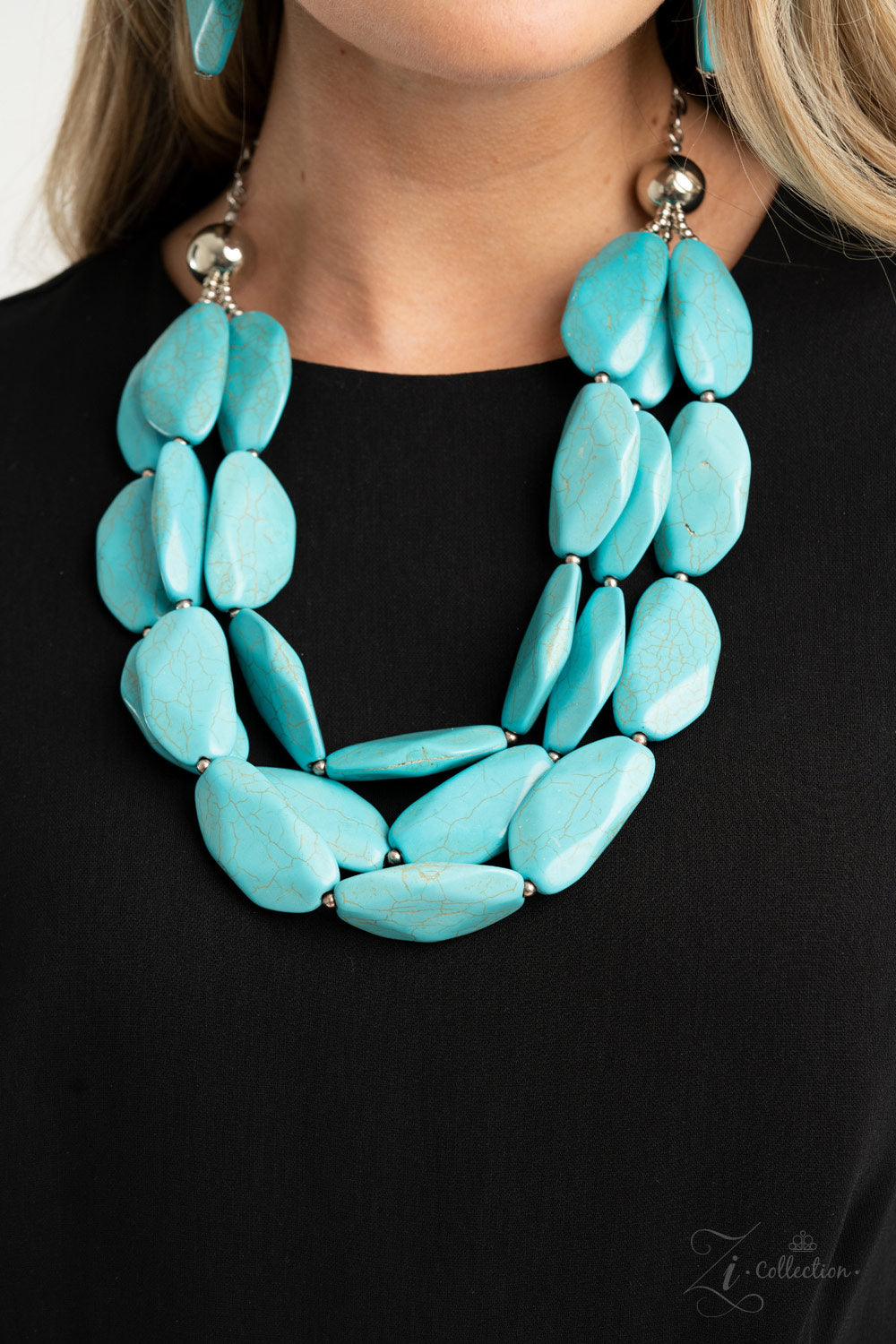 Paparazzi jewelry deals turquoise necklace