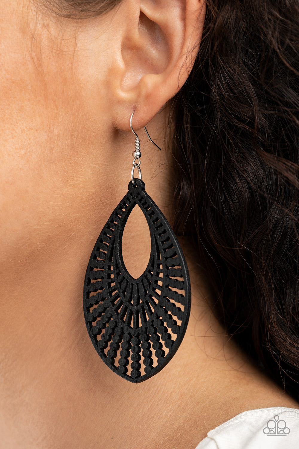 Paparazzi wooden store earrings