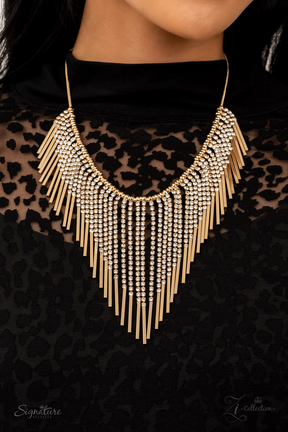Paparazzi The Amber 2021 Zi Collection Gold Necklace