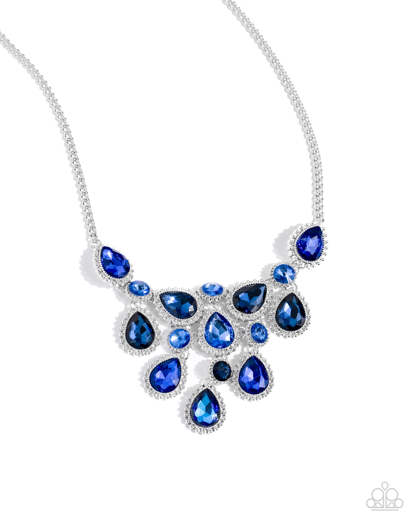 Paparazzi Dripping in Dazzle - Blue Necklace