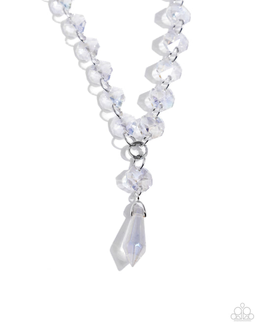 Paparazzi Celestial Class - White Necklace