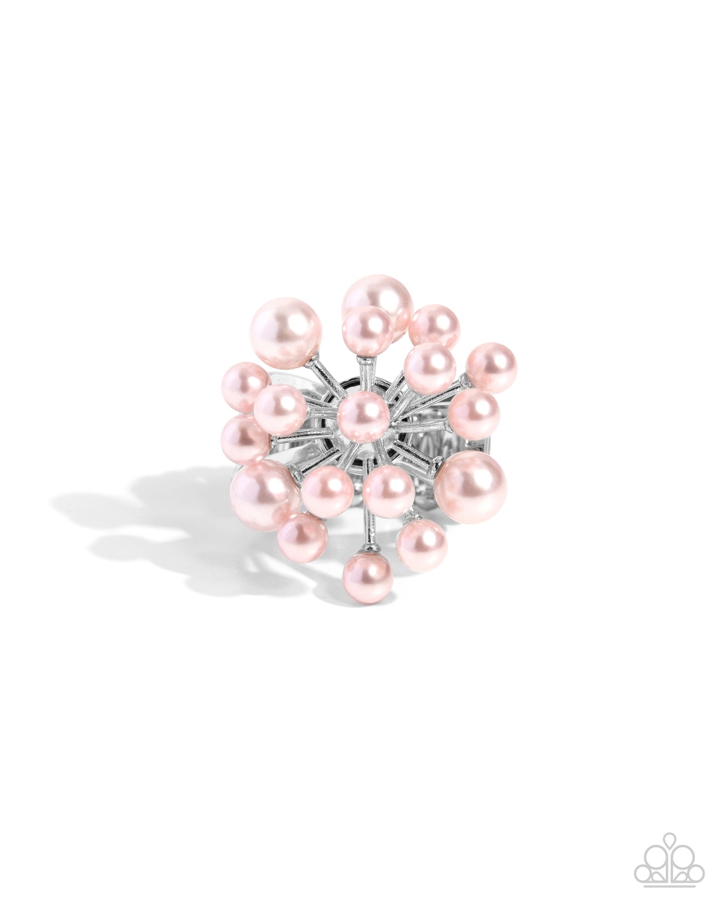 Paparazzi Bubbly Beau - Pink Ring