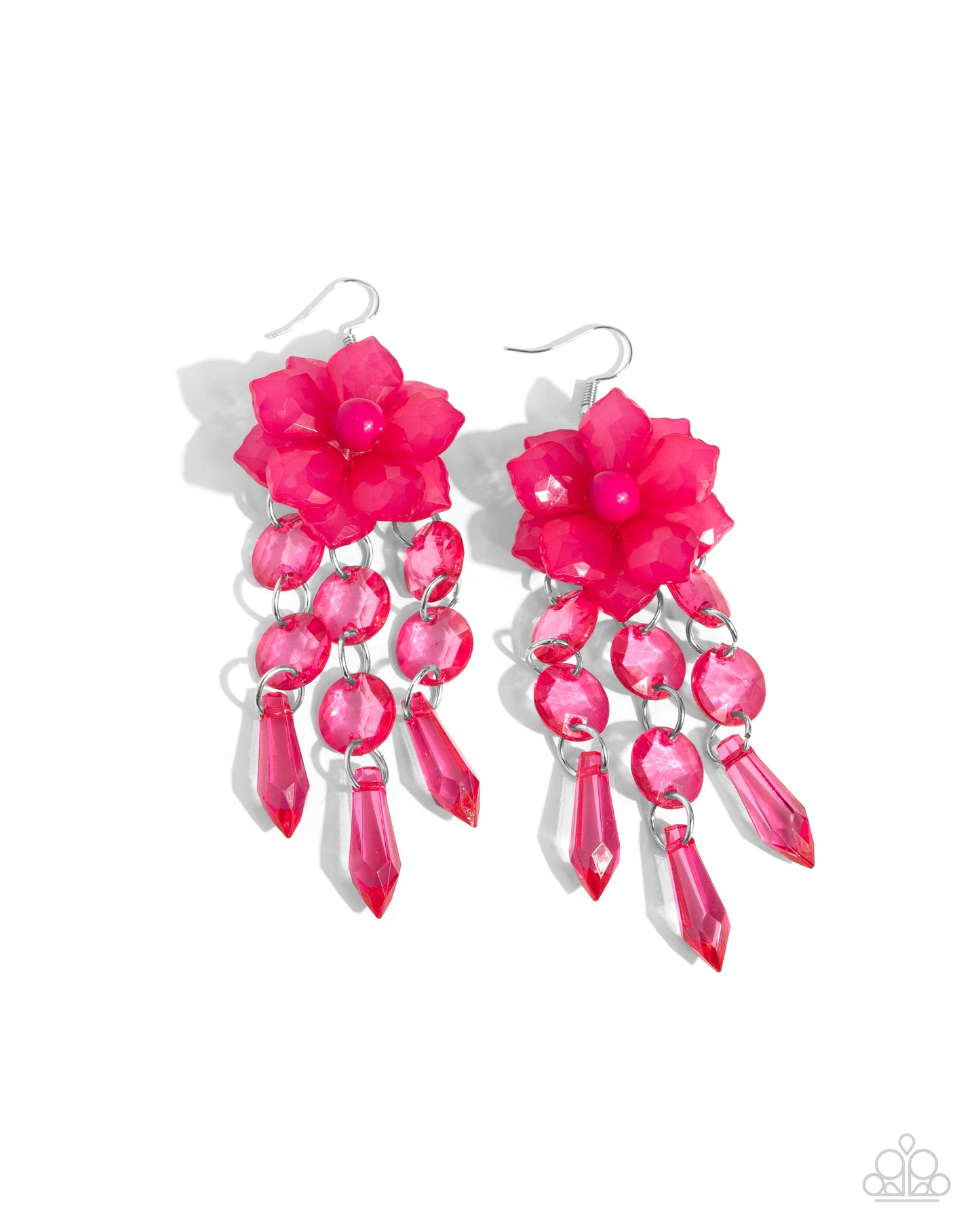 Paparazzi Hawaiian Hallmark - Pink Earrings