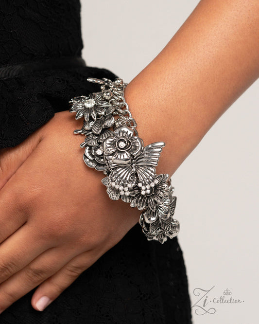 Paparazzi Intentional Impression - Silver Bracelet - 2024 Zi Collection