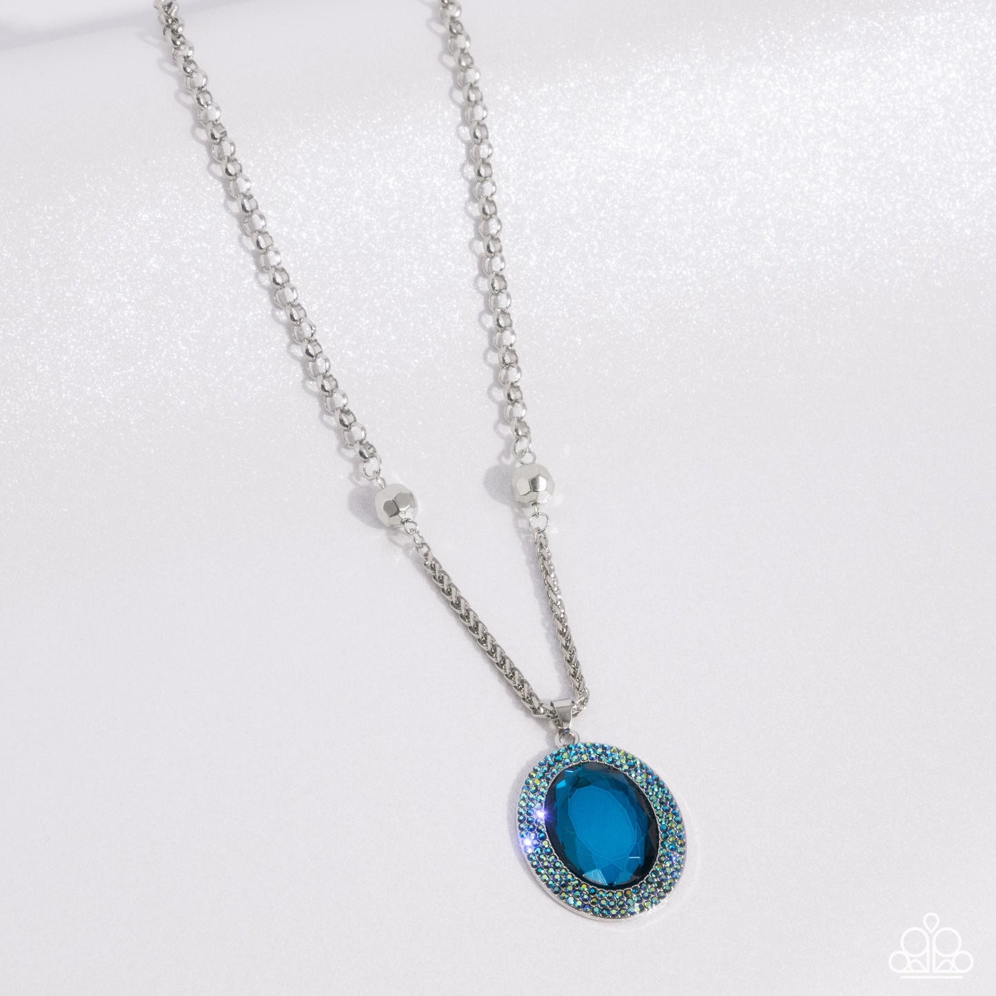 Paparazzi Manufactured Majesty - Blue Necklace