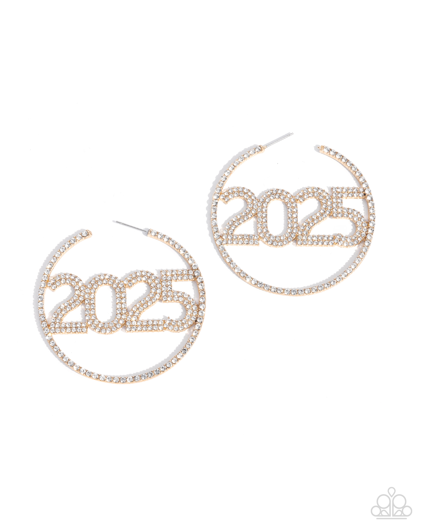 Paparazzi This is Gonna Be My Year - Gold Hoop Earrings