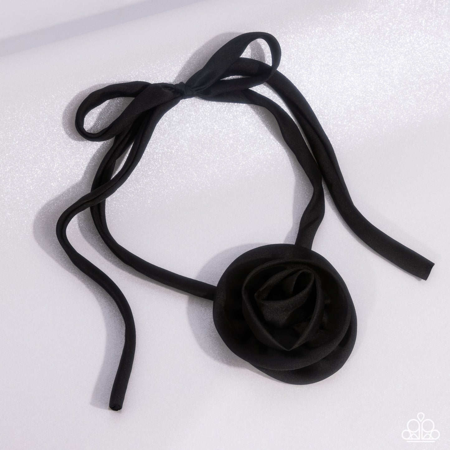 Paparazzi Rosette Reality - Black Necklace