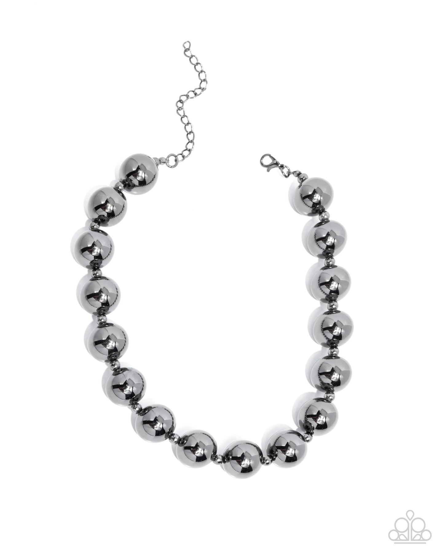 Paparazzi Flattery Will Get You Everywhere - Black Necklace