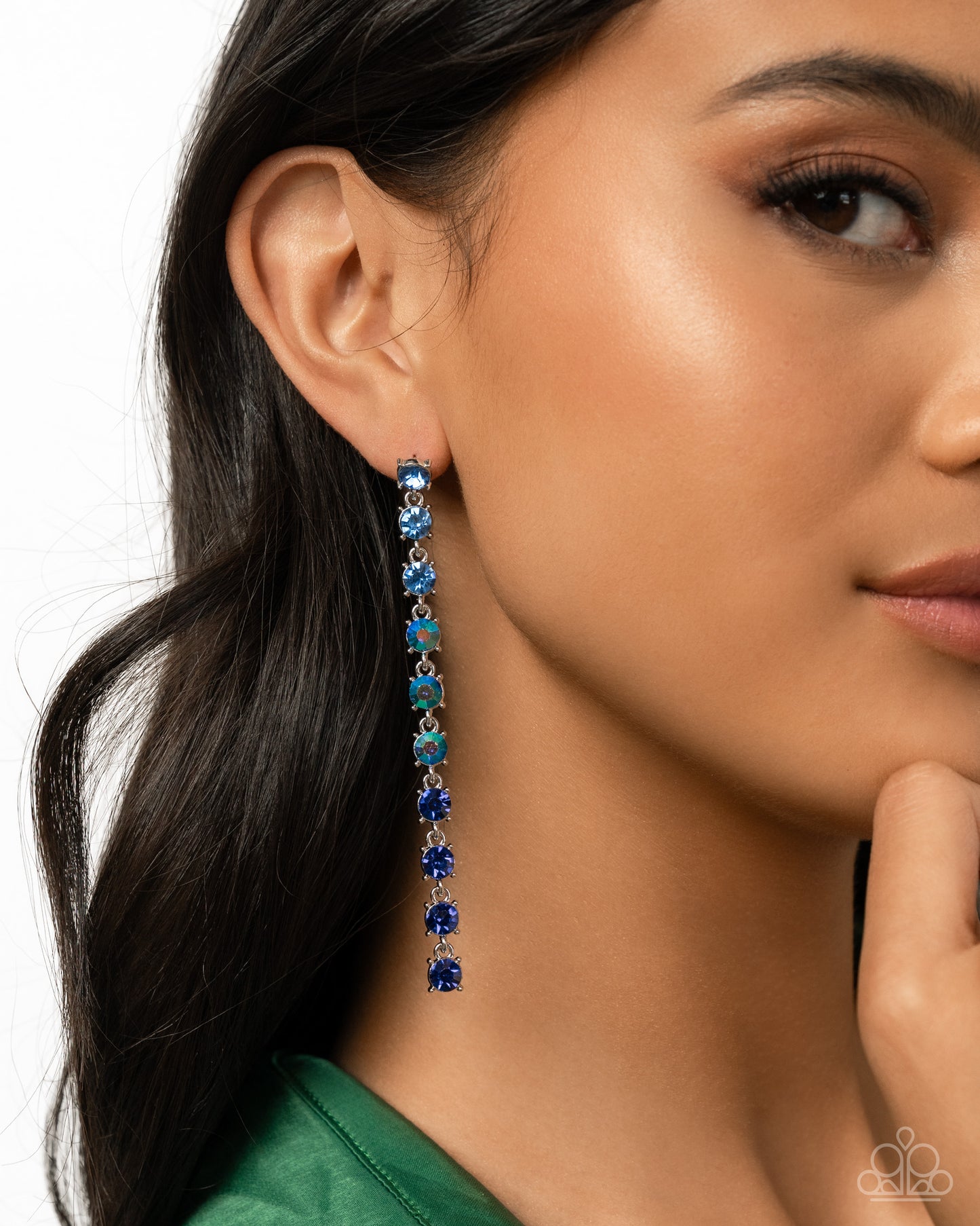 Paparazzi Opulent Ombré - Blue Earring