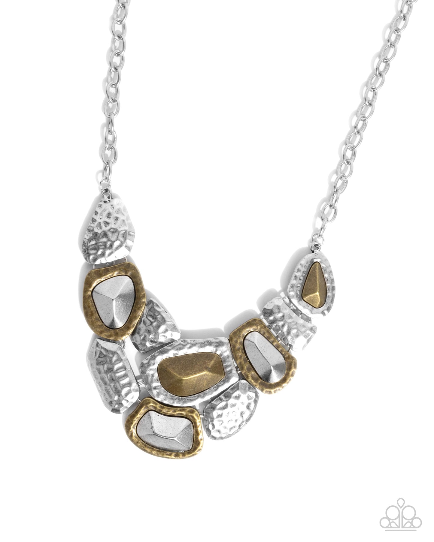 Paparazzi Mixed Motive - Silver Multi Necklace