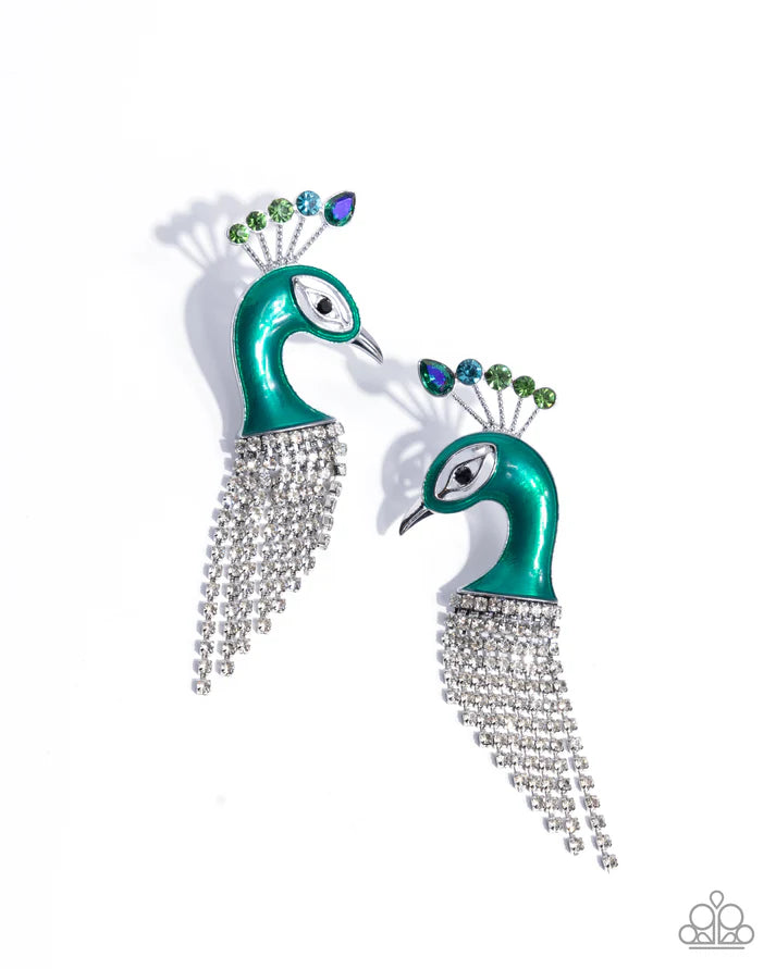 Paparazzi  Pampered Peacock - Multi Earrings