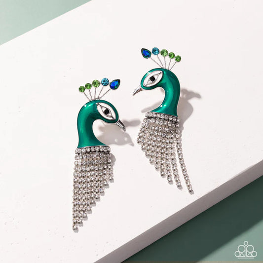 Paparazzi  Pampered Peacock - Multi Earrings