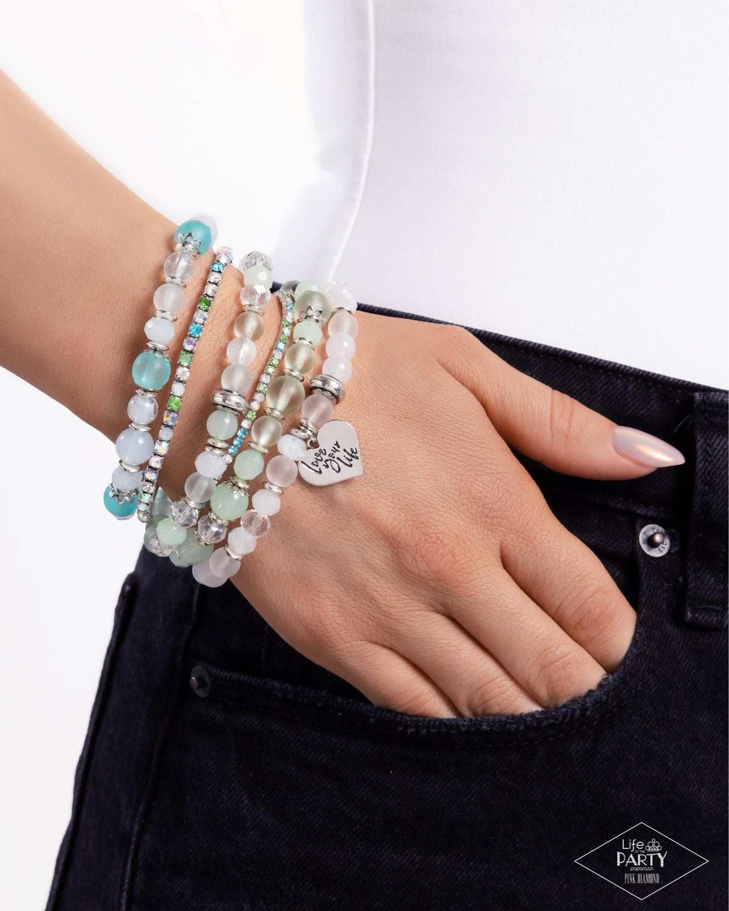 Paparazzi Optimistic Opulence - Multi Bracelet