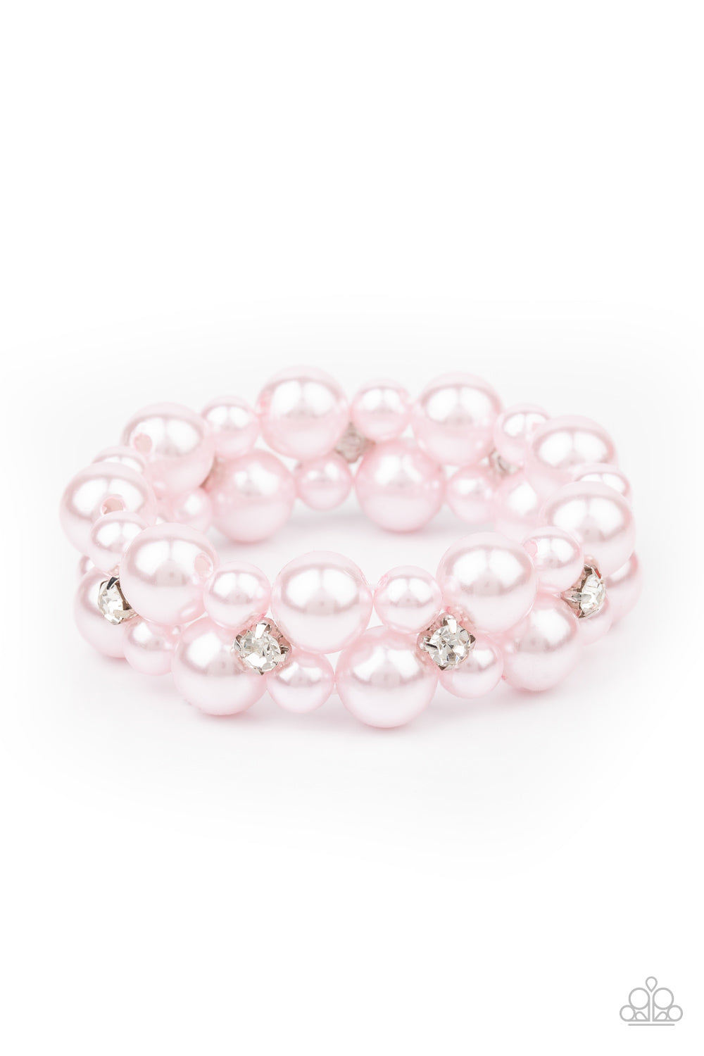 Paparazzi pink deals pearl bracelet