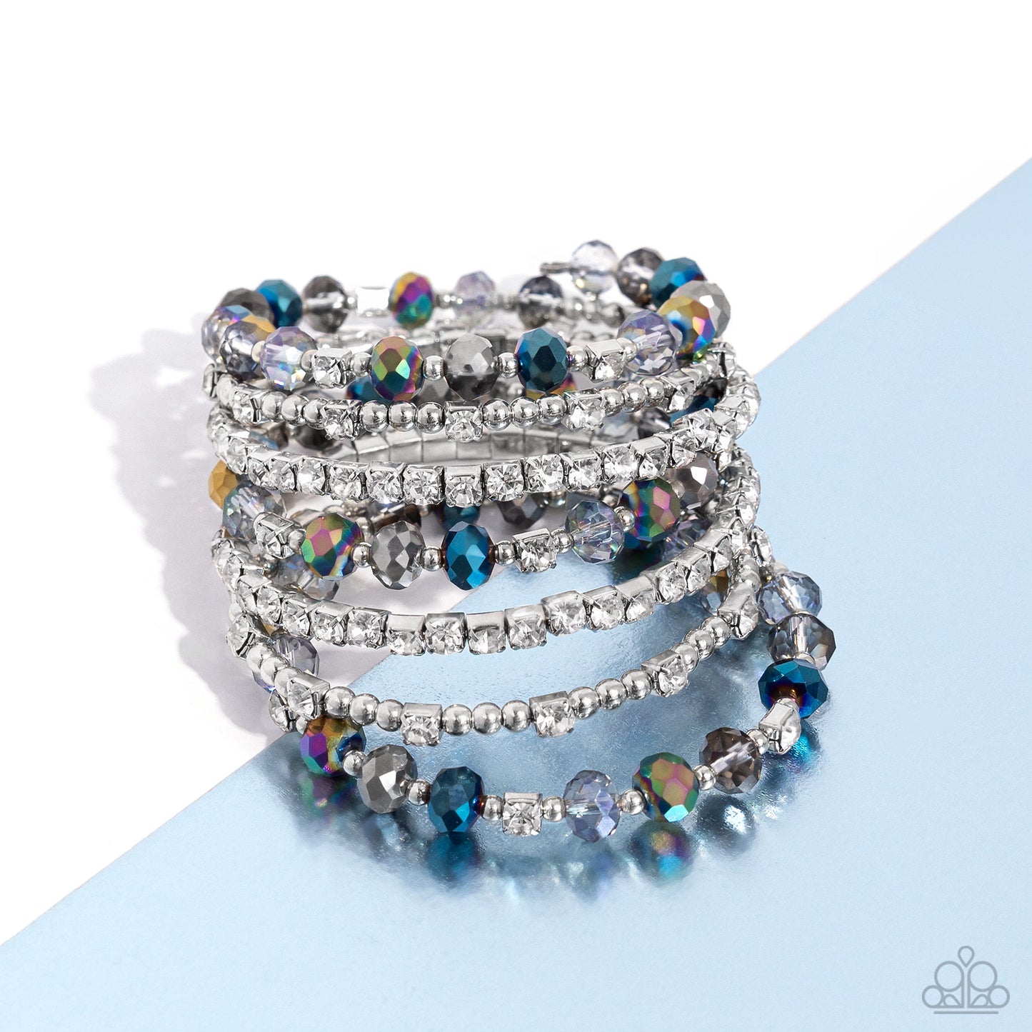 Paparazzi Sizzling Stack - Multi Bracelet