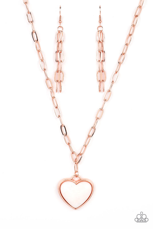 Paparazzi Everlasting Endearment - Copper Necklace