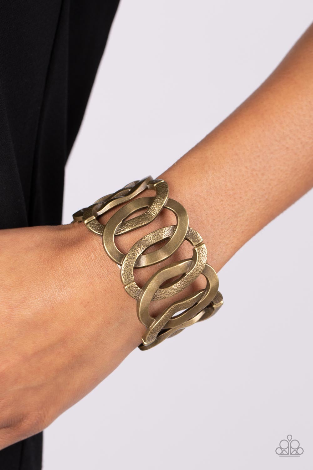 Paparazzi Industrial Indulgence - Brass Bracelet