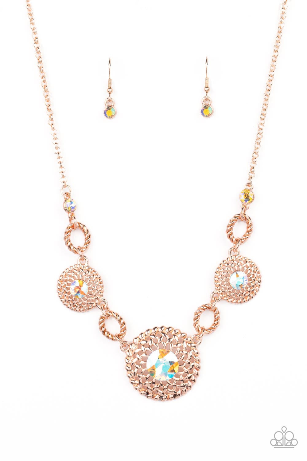 Paparazzi Cosmic Cosmos - Multi Necklace - A Finishing Touch Jewelry