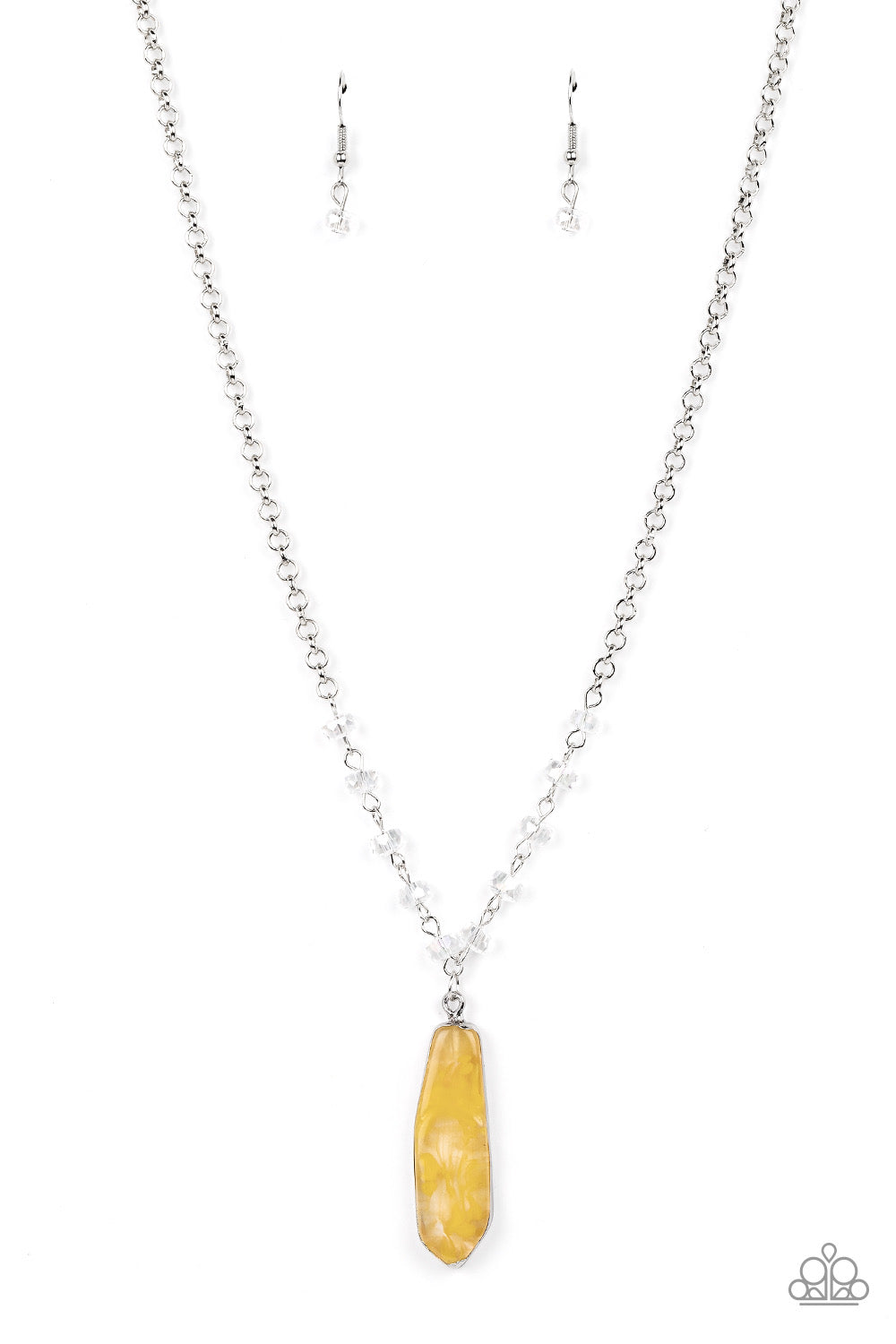 Paparazzi Magical Remedy - Yellow Necklace - A Finishing Touch Jewelry