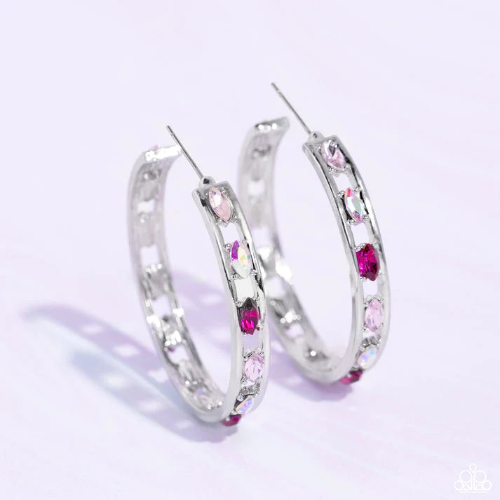RAJ JEWELLERY Traditional Wedding Bridal Pink Color Oxidized Jhumka Jhumki  Chain Earring Diamond Alloy Jhumki Earring, Drops & Danglers, Chandbali  Ear... - Price History