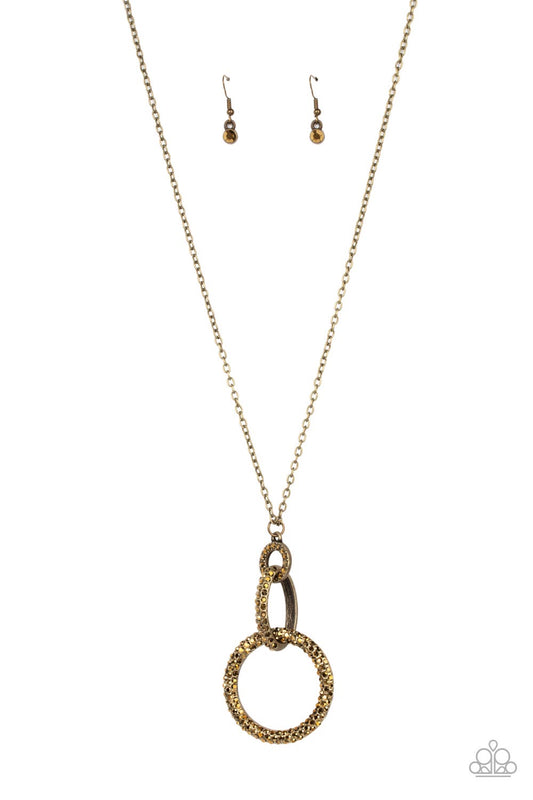 Paparazzi Radiant Ringleader - Brass Necklace