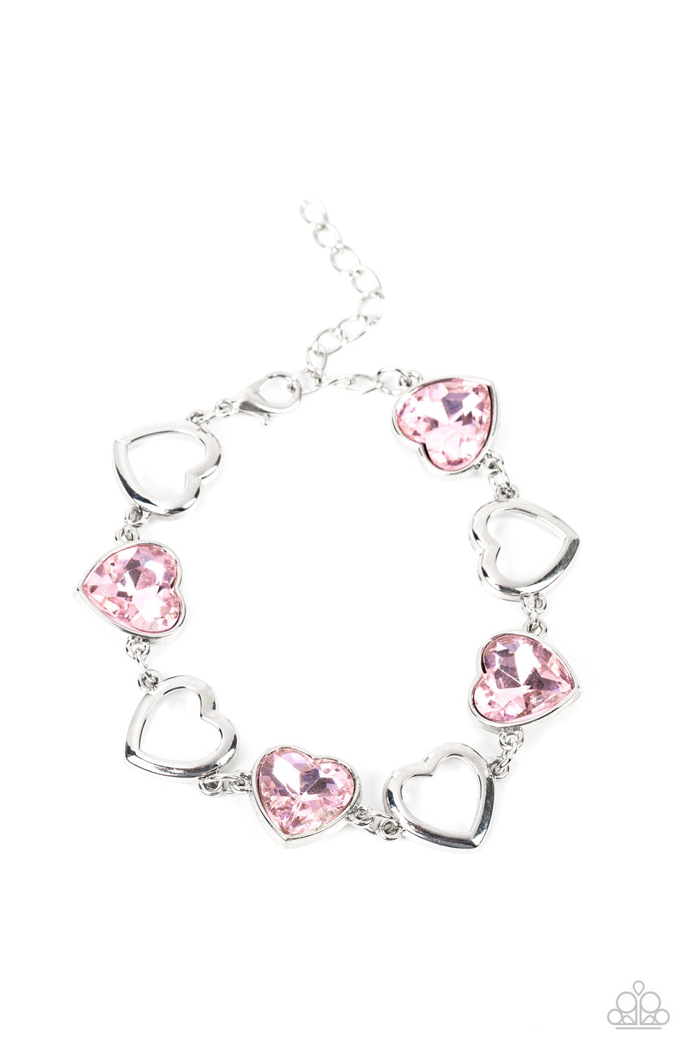 It takes heart deals pink urban bracelet paparazzi